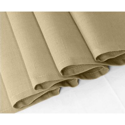 Caminho de Mesa Bege com Babados para Cozinha, Decoração de Casa - Vargottam 35,56 Cm (L) × 228,6 Cm (C) / Bege