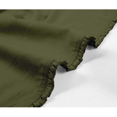 Conjunto de Guardanapos Reutilizáveis para Mesa de Jantar, Decoração para Casa e Festas - Vargottam 50,8 Cm × 50,8 Cm – Pacote Com 12 / Verde