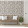 Vinil Autoadesivo Removível Impermeável, Tema Natural, Flores Silvestres em Aquarela para Paredes, Armários, Cômoda, Bege - S4Sassy 63,5 cm (L) × 304,8 cm (C) / Bege - Vinil Liso