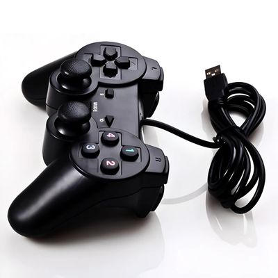 Controle Usb para PC Computador Notebook Joystick Dualshock - Controle USB FR-202 para PC