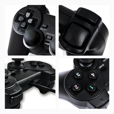 Controle Usb para PC Computador Notebook Joystick Dualshock - Controle USB FR-202 para PC