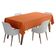 Toalha de Mesa Impermeável Interno/Externo, Capa de Mesa Primavera/Verão para Mesa Circular do Quintal/Churrasco/Piquenique - Vargottam 147,32 Cm (L) × 259 Cm (C) / Vermelho
