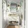 Papel de Parede Estampa de Penas Boho Verde, Vinil Autoadesivo, Revestimento de Parede Fácil DIY Para Quarto, Sala, Armários - S4Sassy 63,5 cm (L) × 914,4 cm (C) / Verde - Vinil Liso