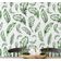 Papel de Parede Estampa de Penas Boho Verde, Vinil Autoadesivo, Revestimento de Parede Fácil DIY Para Quarto, Sala, Armários - S4Sassy 63,5 cm (L) × 609,6 cm (C) / Verde - Vinil Texturizado