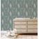 Papel de Parede Prado Botânico Verde Autoadesivo, Decoração DIY Fácil para Quarto Estilo Fazenda, Sala, Armários - S4Sassy 63,5 cm (L) × 304,8 cm (C) / Verde - Vinil Texturizado