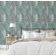 Papel de Parede Prado Botânico Verde Autoadesivo, Decoração DIY Fácil para Quarto Estilo Fazenda, Sala, Armários - S4Sassy 63,5 cm (L) × 304,8 cm (C) / Verde - Vinil Texturizado
