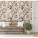 Papel de Parede Vinílico Autoadesivo Impermeável, Estampa Floral Aquarela Bege, Removível para Salas, Espaços Alugados, Armários - S4Sassy 63,5 cm (L) × 914,4 cm (C) / Bege - Vinil Texturizado