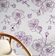 Contact Vinílico Impermeável Removível Inspirado na Natureza, Flores em Arte Linear Minimalista para Paredes, Armários, Cômoda - S4Sassy 63,5 cm (L) × 914,4 cm (C) / Roxo - Vinil Liso