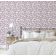 Papel de Parede Vinílico Autoadesivo Chique Folha de Ginkgo Roxo Impermeável Removível para Quartos, Salas, Locação e Armários - S4Sassy 63,5 cm (L) × 152,4 cm (C) / Roxo - Vinil Texturizado