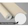 Papel de Parede Vinílico Autoadesivo Listras Ópticas Modernas Bege, Revestimento Decorativo Fácil para Quarto, Armários e Salas - S4Sassy 63,5 cm (L) × 152,4 cm (C) / Bege - Vinil Texturizado