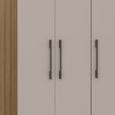 Guarda Roupa Modulado 102cm Com 3 Portas Delphi Avelã/cinnamon L01 - Mpozenato