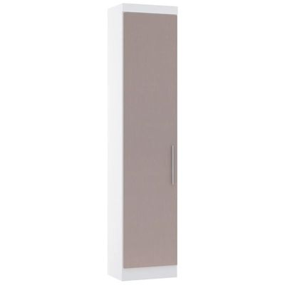 Guarda Roupa Modulado Sapateira 50cm Taiga Cinnamon/branco L01 - Mpozenato