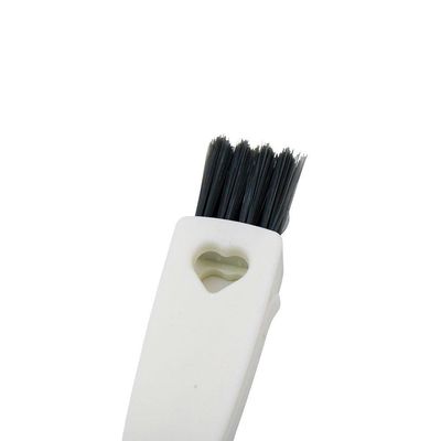 Escova De Limpeza Multiuso Para Teclado Cantos Frisos Notebooks 3 Em 1 Branco