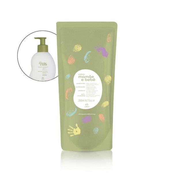 Refil Condicionador Suave Mamãe E Bebê 200 Ml Natura