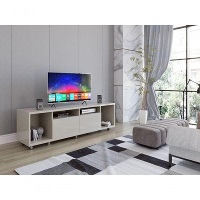 Rack Para Tv Arizona 1.8 Off White - Moveisaqui