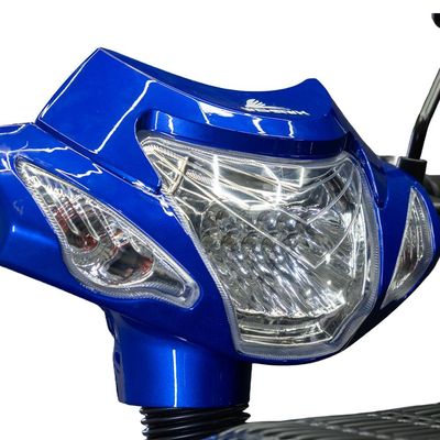 Bicicleta Elétrica EB500W Wx-01 WeHawk Bateria Chumbo Removível 48V Sem CNH Azul