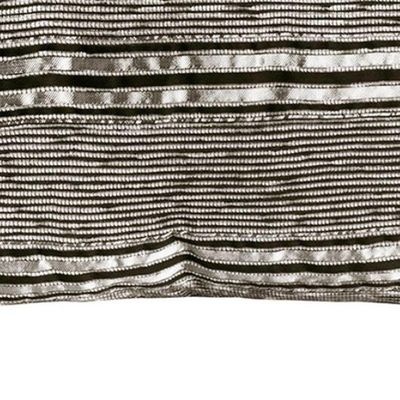 Almofada Decorativa Chenille 45x45 Cm 65% Poliéster, 35% Algodão - Prata