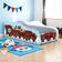 Cama Carro Barco Pirata Kids Solteiro
