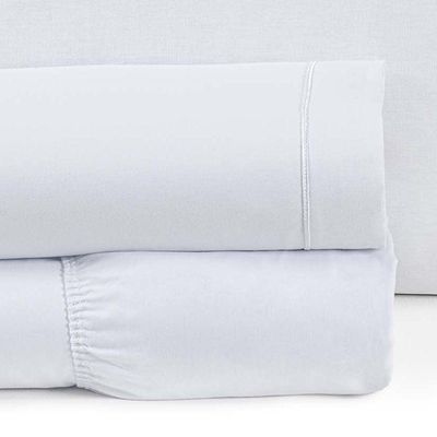 Jogo De Cama Montreal Casal King 4 Peças Percal 150 Fios 100% Algodão - Branco