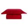 Cobre Leito Matelassê Percal 300 fios Basic Solteiro 02 Peças 100% Poliéster - Vermelho