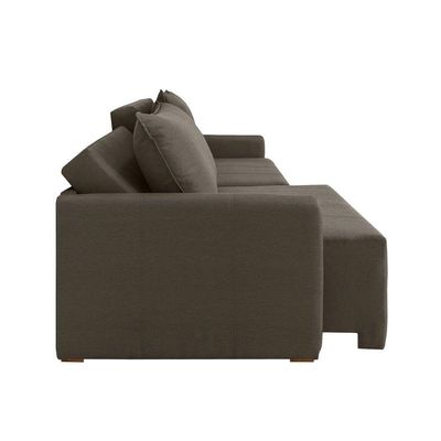 Sofá Cama Montana Retrátil E Reclinável 3 Lugares Sofatec Grafite