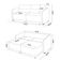 Sofá Cama Casal Para Sala 176cm Polska K04 Bouclê Bege Escuro - Mpozenato
