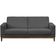 Sofá Living 200cm 3 Lugares Kayrós D05 Suede Cinza - Mpozenato