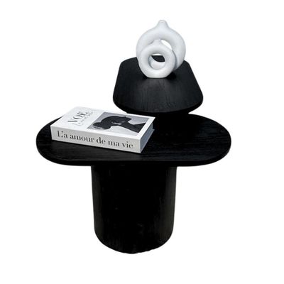 Conjunto De Mesa De Centro Dulpa Smart Madeira Ebano