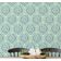 Papel de Parede Autoadesivo Vinílico Floral Estilo Asiático, Revestimento Decorativo Fácil DIY para Quarto e Sala - Verde - S4Sassy 63,5 cm (L) × 152,4 cm (C) / Verde - Vinil Texturizado