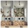 Papel de Parede Monocromático Estampa de Palmeira Verde, Vinil Autoadesivo, DIY Fácil para Quarto, Sala, Armários e Ambientes - S4Sassy 63,5 cm (L) × 609,6 cm (C) / Verde - Vinil Liso