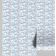 Papel de Parede Vinílico Autoadesivo Mini Trepadeira Floral Azul - Decoração DIY Fácil para Quarto, Sala e Armários - S4Sassy 63,5 cm (L) × 304,8 cm (C) / Azul - Vinil Texturizado