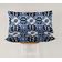 Capa Retangular Impermeável e Resistente a Intempéries para Almofada Lombar em Poliéster, Interno/Externo para Móveis de Pátio - Vargottam 30,48 Cm × 60,96 Cm / Azul