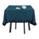 Toalha de Mesa Redonda com Babados para Cozinha e Sala de Jantar, Capa para Tampo de Mesa, Decoração, Algodão Lisa, Azul - Vargottam 152,4 Cm × 274,32 Cm – Retangular / Azul