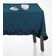 Toalha de Mesa Redonda com Babados para Cozinha e Sala de Jantar, Capa para Tampo de Mesa, Decoração, Algodão Lisa, Azul - Vargottam 152,4 Cm × 274,32 Cm – Retangular / Azul