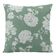 Capas de Almofada Verdes Estampadas Decorativas de Luxo - Vargottam 45,72 Cm × 45,72 Cm – Quadrado / Verde