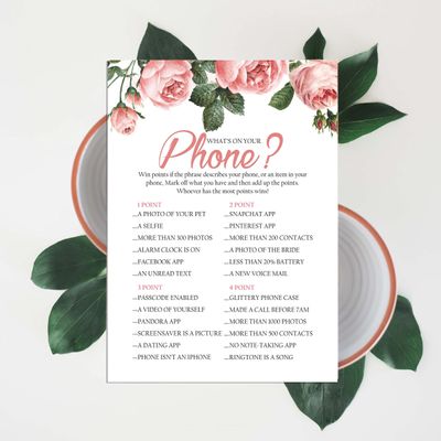 Cartões de Jogo Quadrados em Branco para Chá de Noiva e Despedida de Solteira, Ideias de Presentes para Preencher, Pacote com 50 - Inkdotpot 12,7 Cm × 17,78 Cm / Branco - O Que Tem no Seu Celular