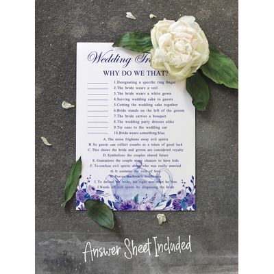 50 Cartões de Jogo Floral para Chá Nupcial e Despedida de Solteira, Quadrados em Branco para Preencher Ideias de Presente - Inkdotpot 12,7 Cm × 17,78 Cm / Branco - Por Que Fazemos Isso?