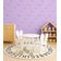 Papel de Parede Estampa de Dinossauro Roxo, Vinil Autoadesivo Liso, Revestimento Fácil DIY para Quarto Infantil e Brinquedoteca - S4Sassy 63,5 cm (L) × 152,4 cm (C) / Roxo - Vinil Liso