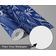 Papel de Parede Botânico Branco, Estilo Asiático, Vinil Autoadesivo Decorativo, Aplicação DIY Fácil para Quartos e Salas, Azul - S4Sassy 63,5 cm (L) × 152,4 cm (C) / Azul - Vinil Liso