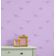 Papel de Parede Estampa de Dinossauro Roxo, Vinil Autoadesivo Liso, Revestimento Fácil DIY para Quarto Infantil e Brinquedoteca - S4Sassy 63,5 cm (L) × 152,4 cm (C) / Roxo - Vinil Texturizado