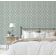 Papel de Parede Autoadesivo Verde - Estampa de Hexágonos - Vinil Removível DIY - Papel Contact para Entrada - Decoração Fácil - S4sassy 63,5 cm (L) × 609,6 cm (C) / Verde - Vinil Liso