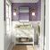 Papel de Parede Estampa Folha de Videira - Estilo Asiático, Autoadesivo, Envoltório Decorativo, DIY Fácil para Quarto e Sala - S4Sassy 63,5 cm (L) × 152,4 cm (C) / Roxo - Vinil Texturizado