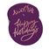 Etiquetas Pendentes para Garrafas 'Happy Holiday' com Acabamento Metalizado para Lembrancinha - Inkdotpot 100 Etiquetas Metalizadas / Roxo - Ouro Rosé