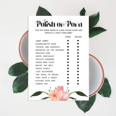 Cartões Quadrados em Branco para Chá de Noiva e Despedida de Solteira, Preenchíveis, 50 Unidades, Floral - Inkdotpot 12,7 Cm × 17,78 Cm / Branco - Esmalte ou Filme