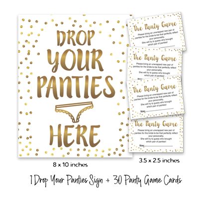 Pacote com 50 Cartões Quadrados em Branco com Confete Dourado para Chá de Noiva e Despedida de Solteira - Inkdotpot 8,89 Cm × 6,35 Cm / Branco - Jogos de Festa
