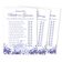 50 Cartões de Jogo Floral para Chá Nupcial e Despedida de Solteira, Quadrados em Branco para Preencher Ideias de Presente - Inkdotpot 12,7 Cm × 17,78 Cm / Branco - Ele Disse, Ela Disse