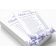 50 Cartões de Jogo Floral para Chá Nupcial e Despedida de Solteira, Quadrados em Branco para Preencher Ideias de Presente - Inkdotpot 12,7 Cm × 17,78 Cm / Branco - Ele Disse, Ela Disse