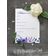 50 Cartões de Jogo Floral para Chá Nupcial e Despedida de Solteira, Quadrados em Branco para Preencher Ideias de Presente - Inkdotpot 12,7 Cm × 17,78 Cm / Branco - Ele Disse, Ela Disse