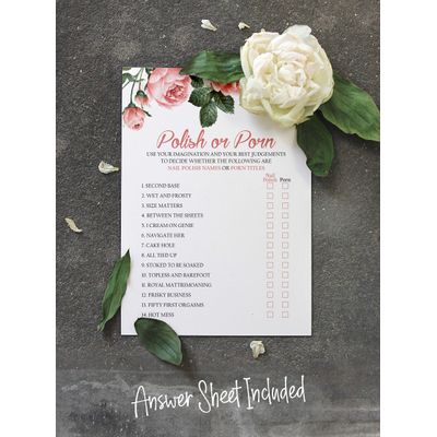 Cartões de Jogo Quadrados em Branco para Chá de Noiva e Despedida de Solteira, Ideias de Presentes para Preencher, Pacote com 50 - Inkdotpot 12,7 Cm × 17,78 Cm / Branco - Esmalte ou Filme