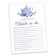 50 Cartões de Jogo Floral para Chá Nupcial e Despedida de Solteira, Quadrados em Branco para Preencher Ideias de Presente - Inkdotpot 12,7 Cm × 17,78 Cm / Branco - Quiz da Noiva